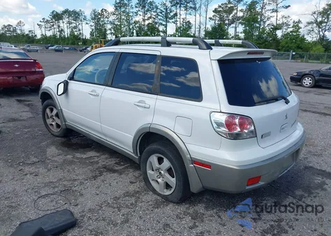 2003 Mitsubishi Outlander Xls z USA, uszkodzony, nr VIN JA4LX41G63U086353